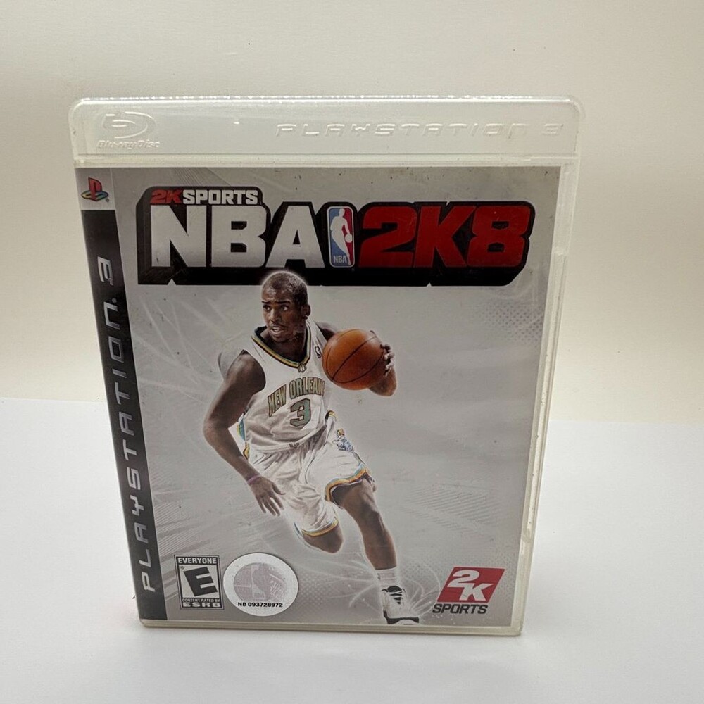 NBA 2K8 2K Sports PS3 (Sony PlayStation 3, 2007) Complete W/ Manual